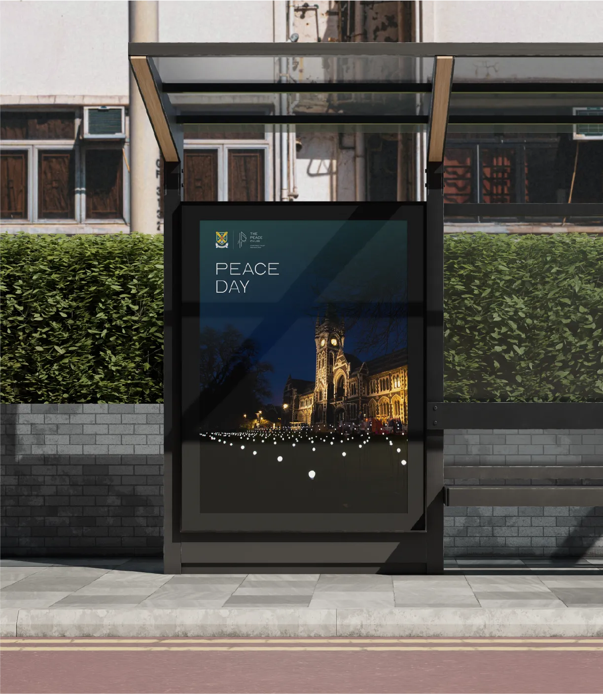 The Peace Club brand identity website Dunedin New Zealand - Designed by POV NZ www.pov.nz