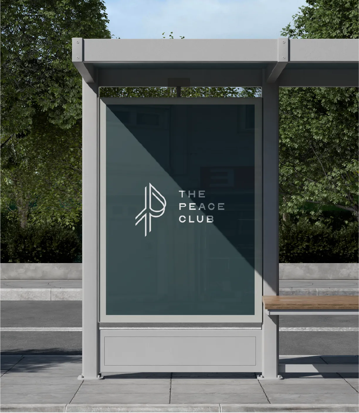 The Peace Club brand identity website Dunedin New Zealand - Designed by POV NZ www.pov.nz