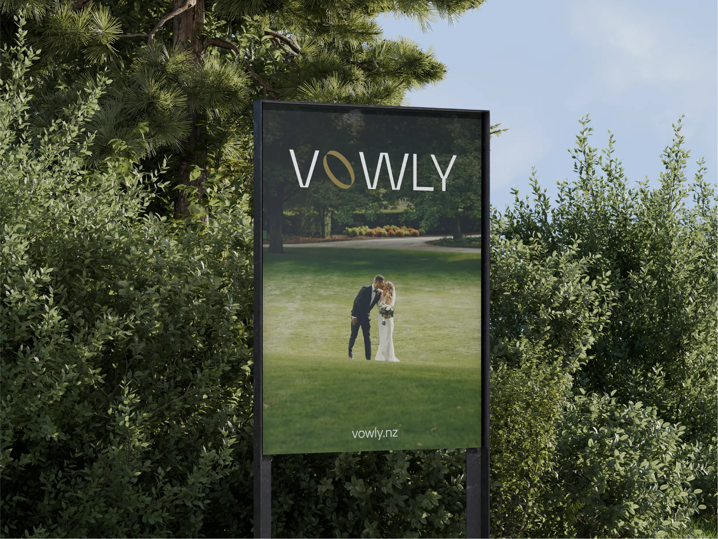 A new brand identity and visual system for a New Zealand wedding photography and film studio built on honesty. Designed by POV - www.pov.nz