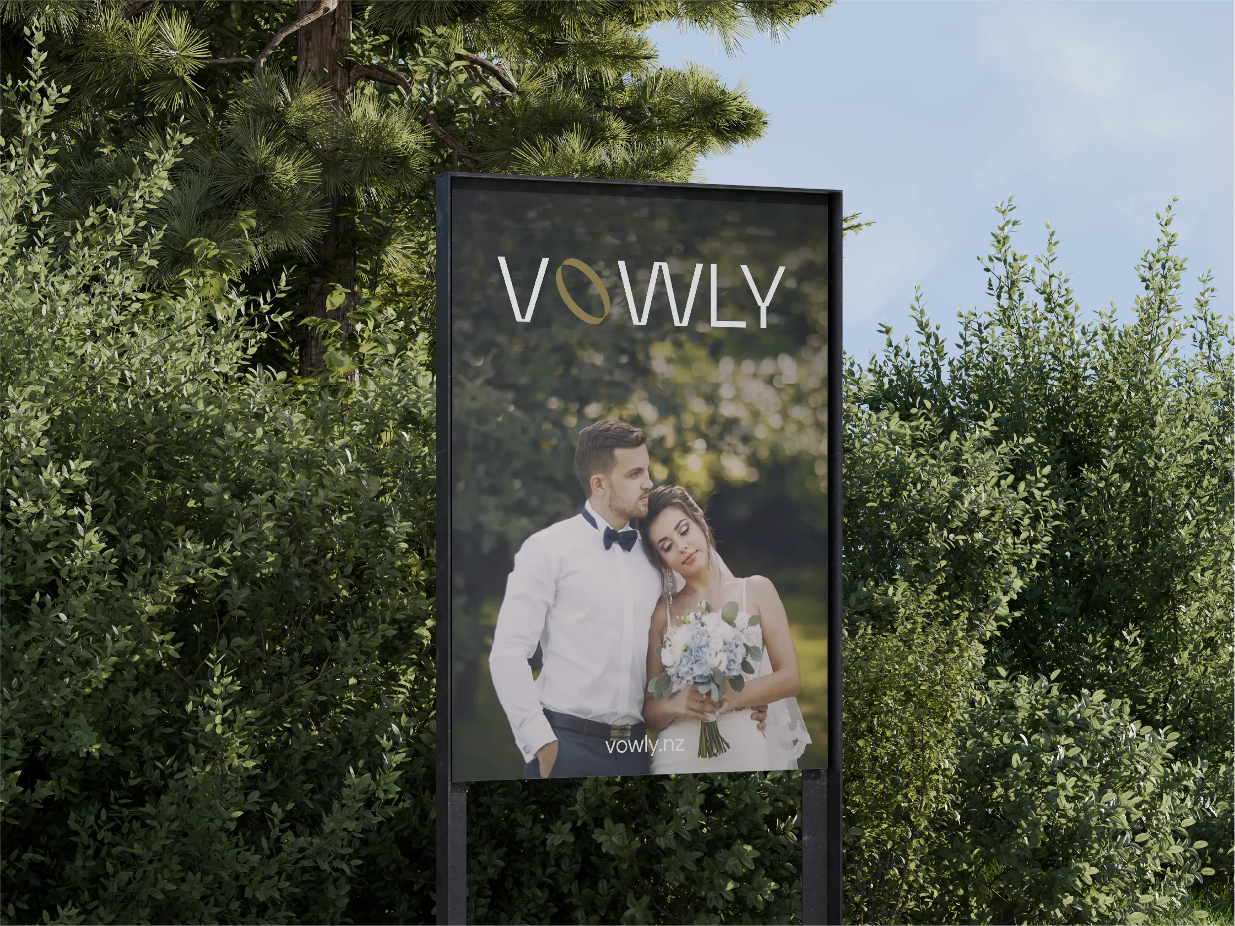 A new brand identity and visual system for a New Zealand wedding photography and film studio built on honesty. Designed by POV - www.pov.nz